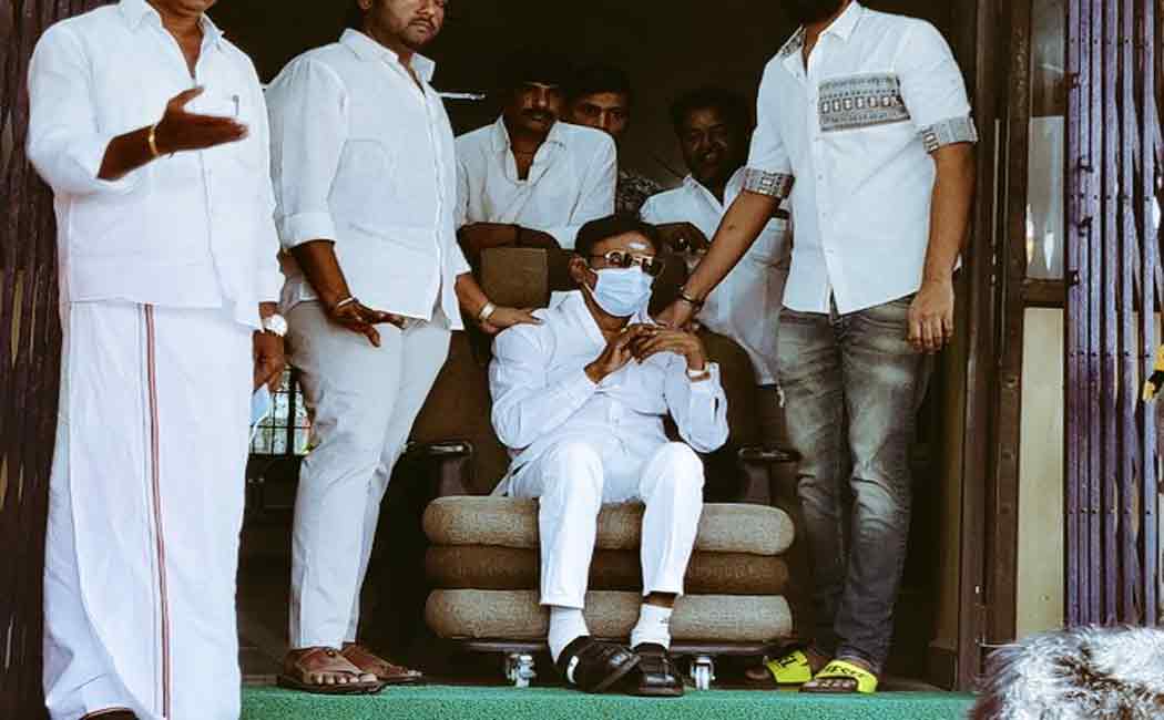 "Vijayakanth is ill.. but he is the one who took the decision today.." Premalatha