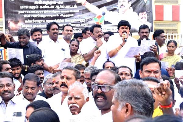 Rajendra Balaji said An auction has been held for t sale of illicit liquor