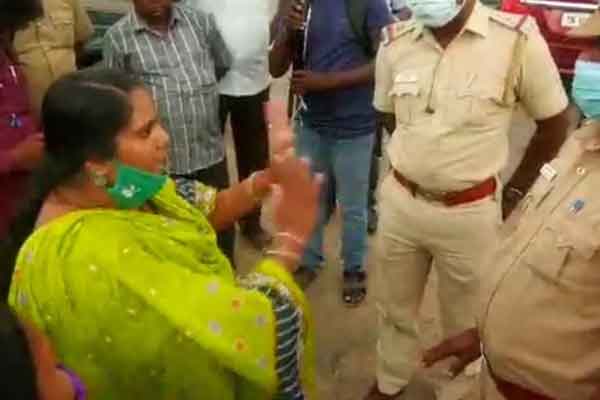Woman made trouble out of Ajith House
