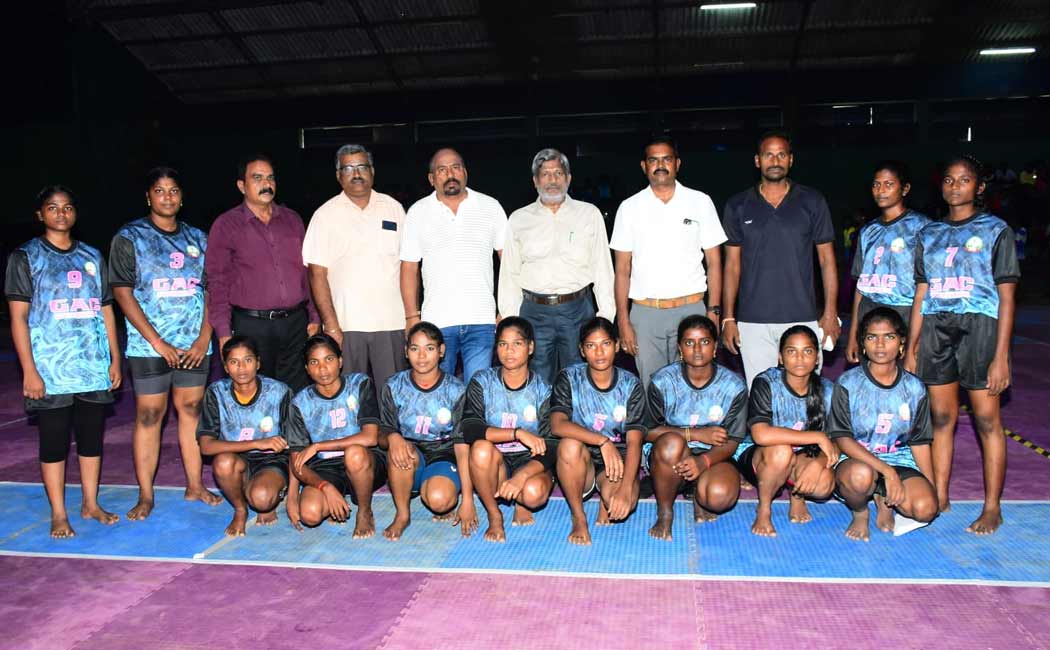 Intercollegiate kabaddi competition at Annamalai University