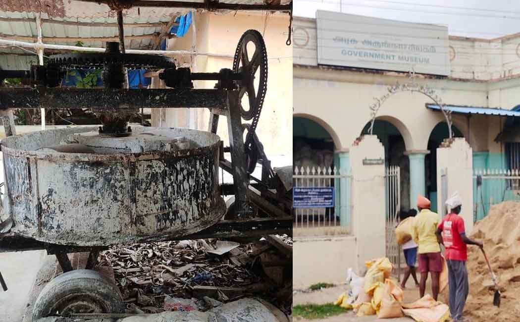 The museum is getting ready in tradtional construction