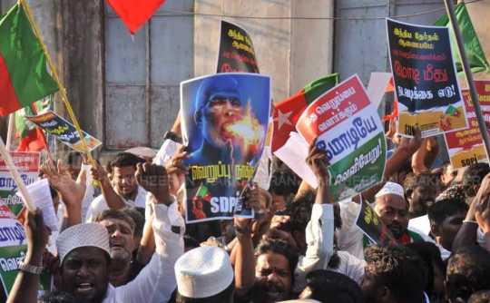 SDPI protest against Prime Minister modi hate campaign