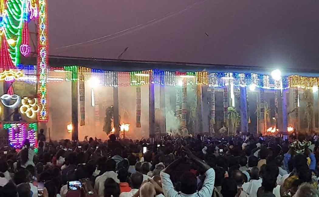 Chidambaram Natarajar Temple Festival: Dikshits and devotees violating corona rules