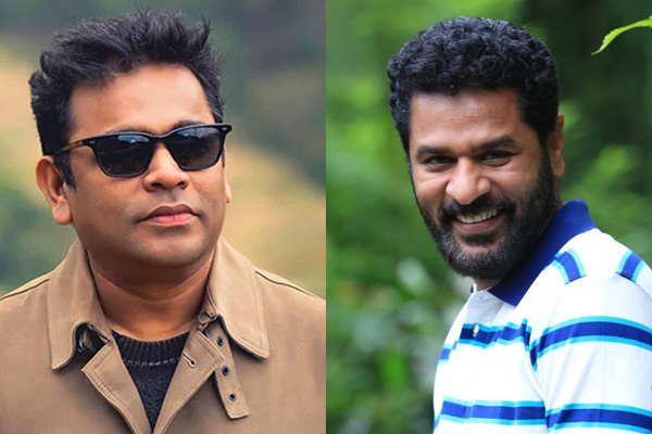 ar rahman prabhu deva movie update