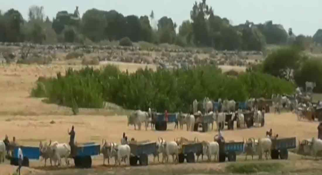 The bribe to sand theft in the cauvery: