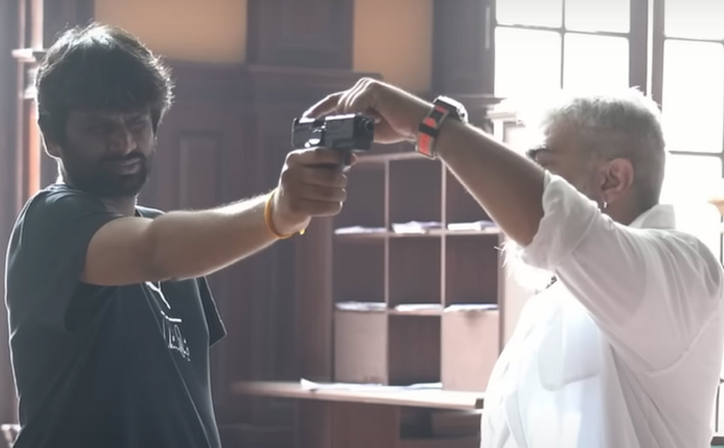 thunivu Behind the scenes video viral on internet