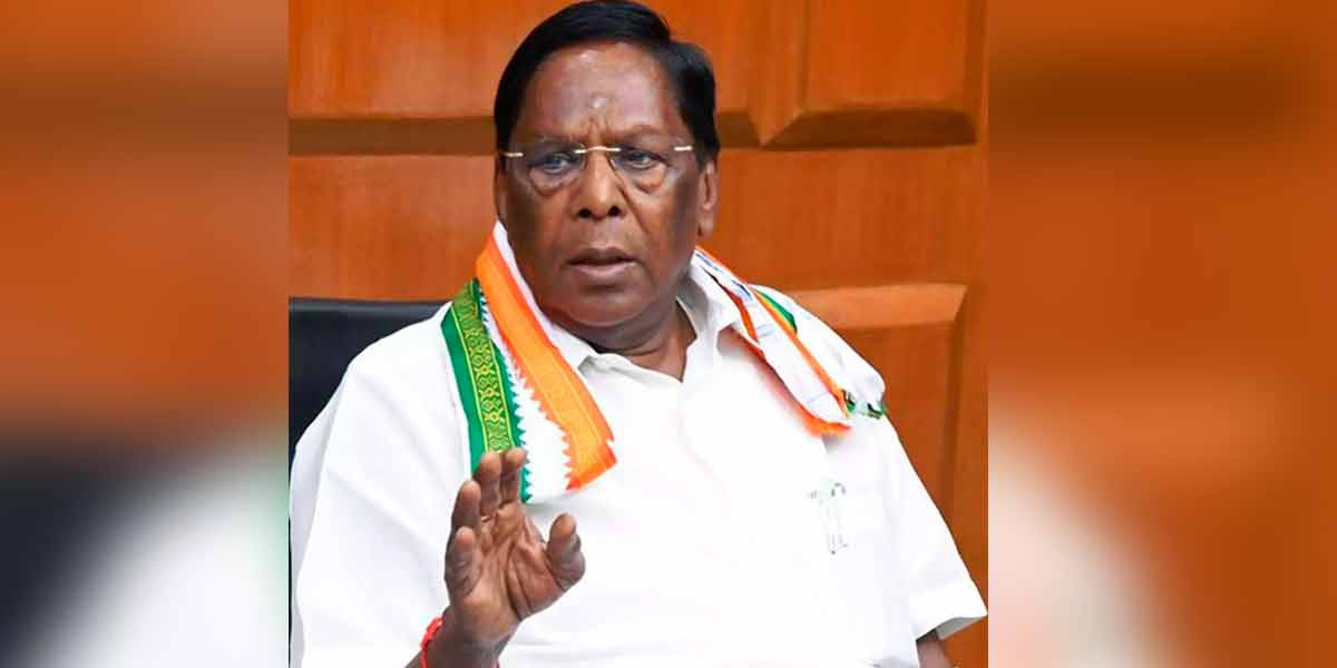 'Did Rangasamy open his mouth when Kiranbedi gave us trouble?'-Narayanasamy asked