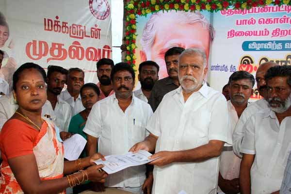 'Maruta river canals will be converted into cement canals' - Minister I. Periyasamy assured