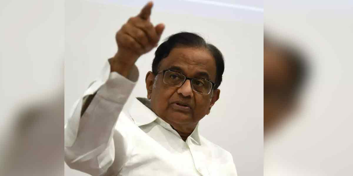 'BJP is the enemy party of the Tamil people' - P. Chidambaram review