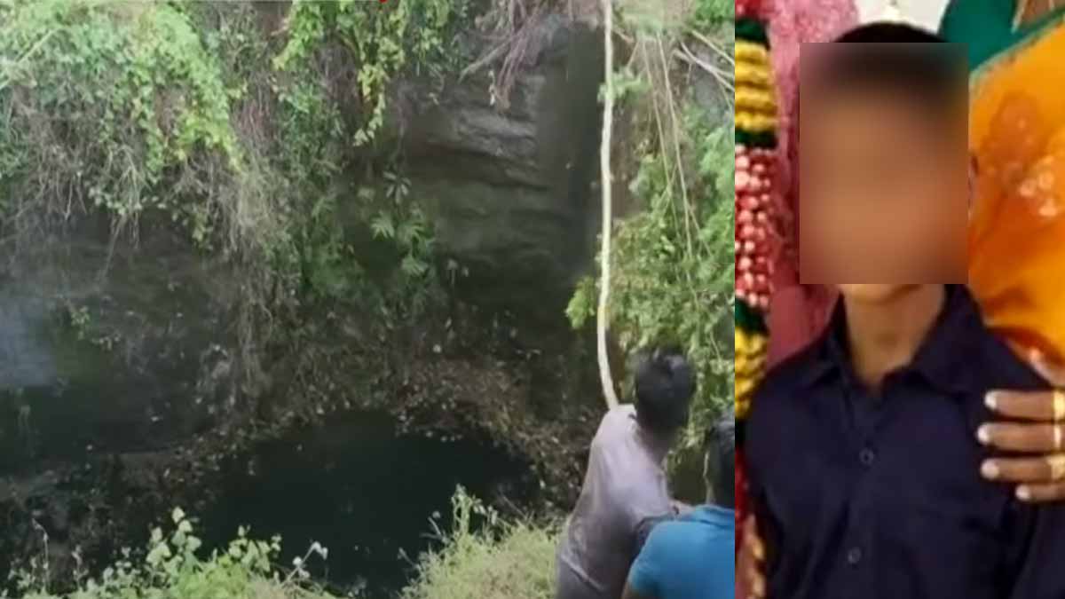 A tragedy caused by play - a boy fell into a well with a tractor