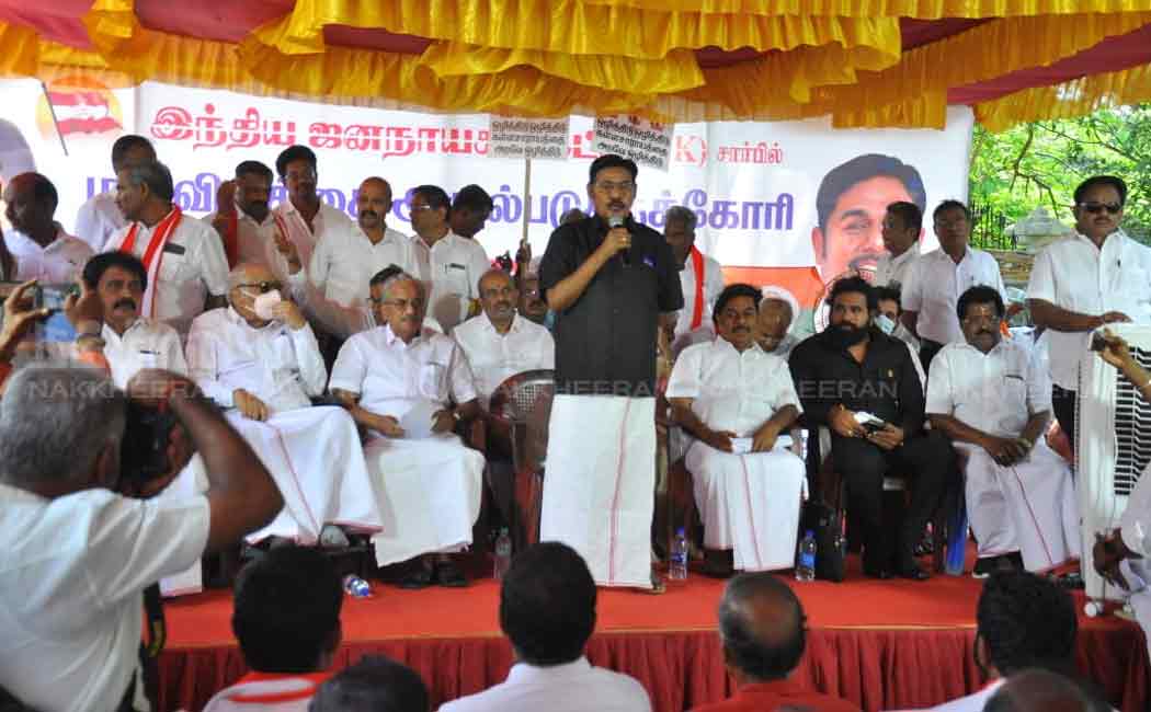 chennai valluvar koottam meeting request liquar free state