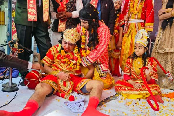 Man dressed as Hanuman passed away at Ramlila held in Haryana