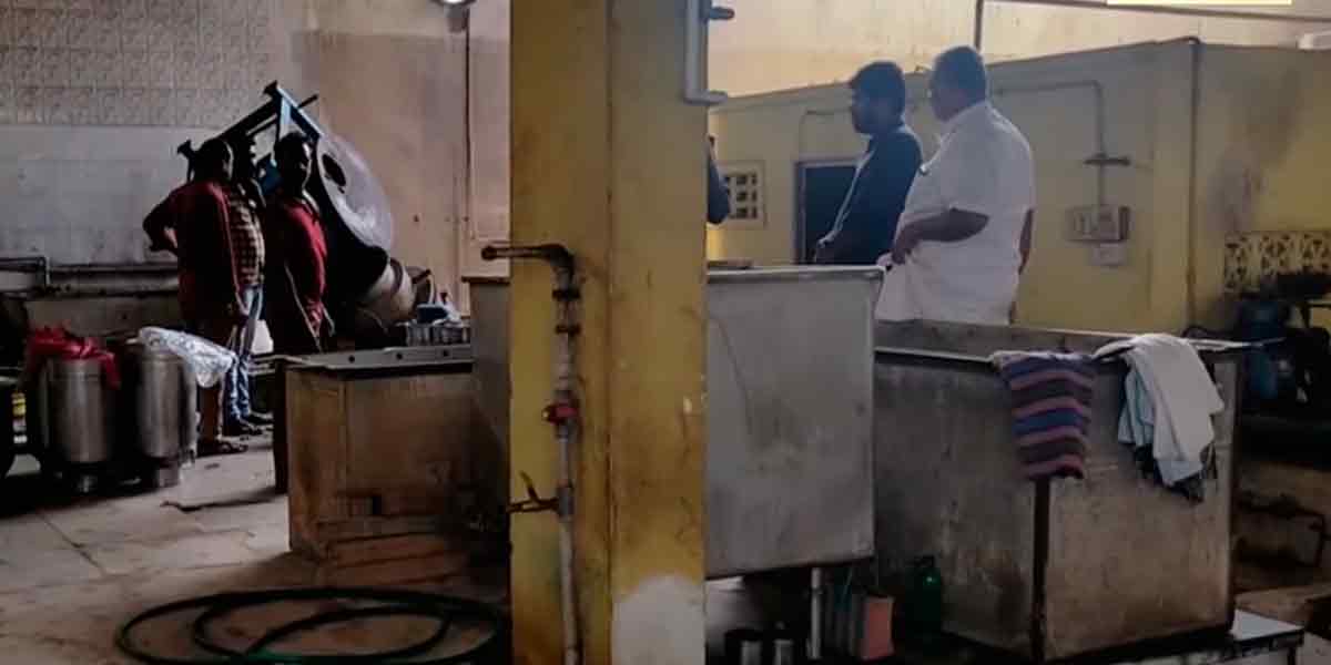 Boiler explosion in dairy farm laborer