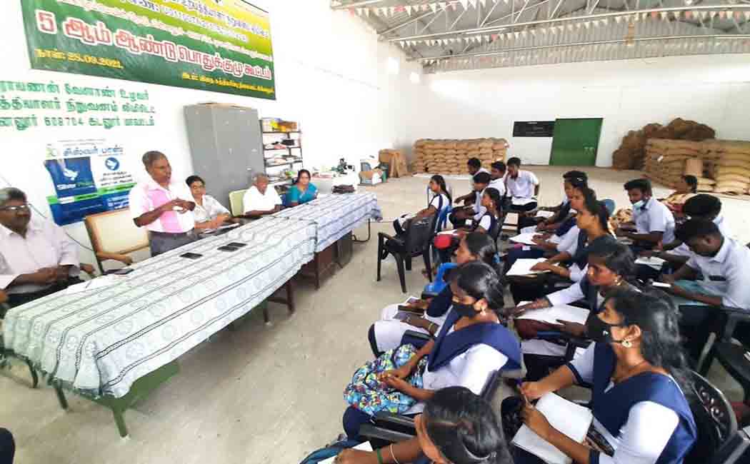 Training for students at the Agricultural Farmer Production Company!