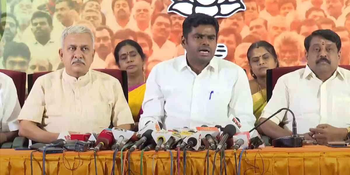 "Do we need that statue? Kanal Kannan does not have freedom of expression? - Annamalai question!