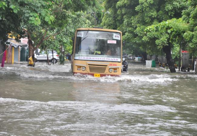 "Heavy rains in Chennai contrary to forecast" - Meteorological Center information!