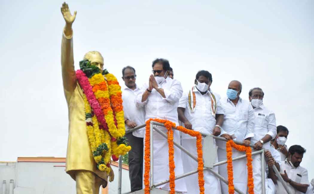 Former Prime Minister Rajiv Gandhi's birthday celebration