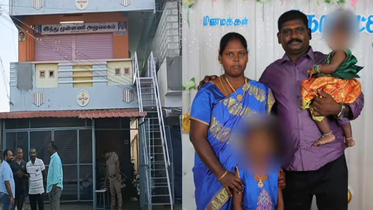 Hindu Munnani executive caught in drama after wife