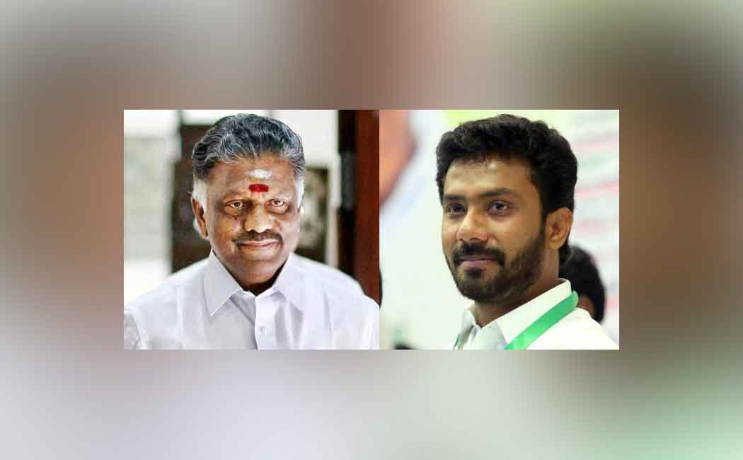 OPS written letter to Om Brila about OP Ravindarnath