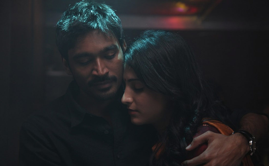dhanush 3 movie re released andhra and telungana state