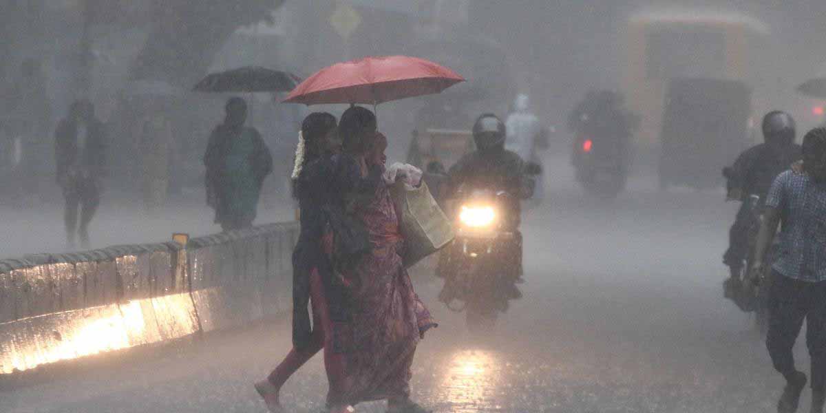 Wind and rain in Chennai ... Meteorological Center announcement!