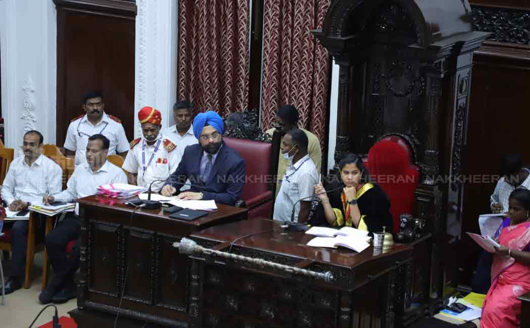 greater chennai corporation council meeting held ripon building