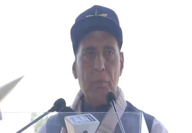 Rajnath Singh warns about Pakistan's plan