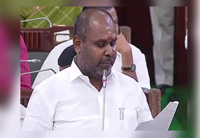 tn assembly dmk mk stalin questions minister udhaya kumar said