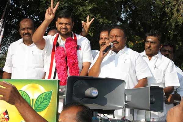 "BJP's corruption exposed through election papers" - Dindigul Srinivasan