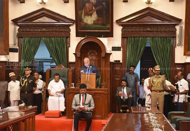 tamilnadu assembly meeting governor speech