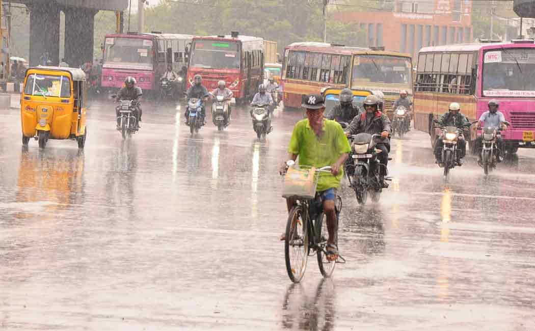 sudden rain chennai people happy