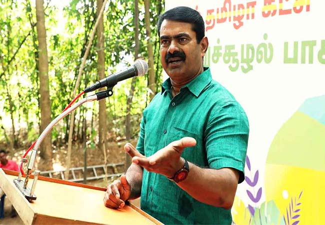 seeman election campaign police