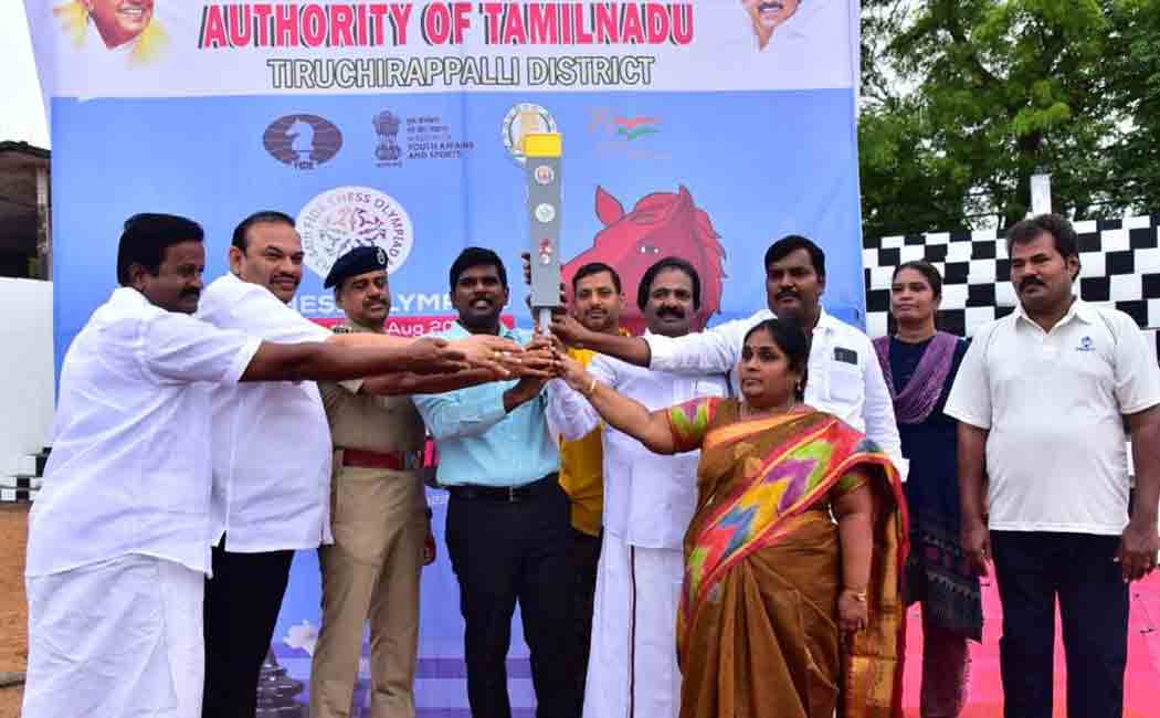 Chess Olympiad has arrived in Trichy!