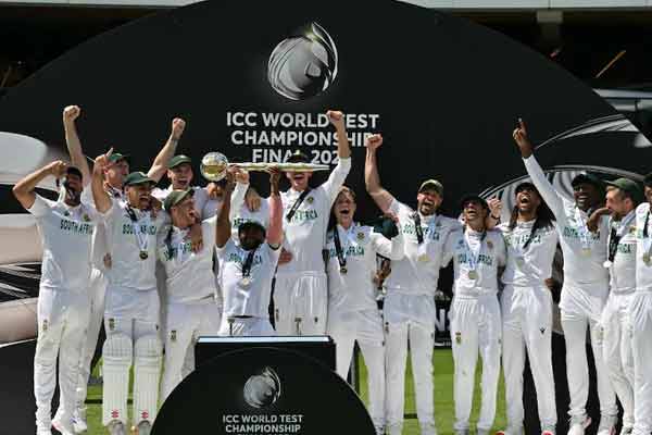 South Africa creates history by winning the WTC trophy