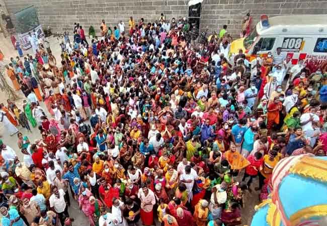 Viruthakriswarar Temple Crescent Festival ... Thousands of devotees participate!