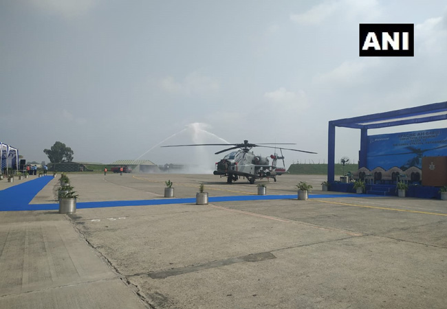 apache ah64e helicopters india punjab pathankot airforce ceremony