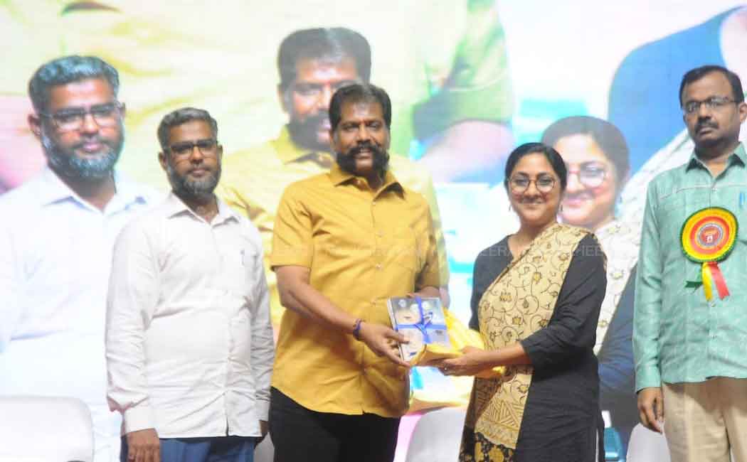 Rohini spoke on the book fair