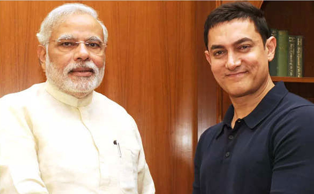Aamir Khan about pm modi Mann Ki Baat