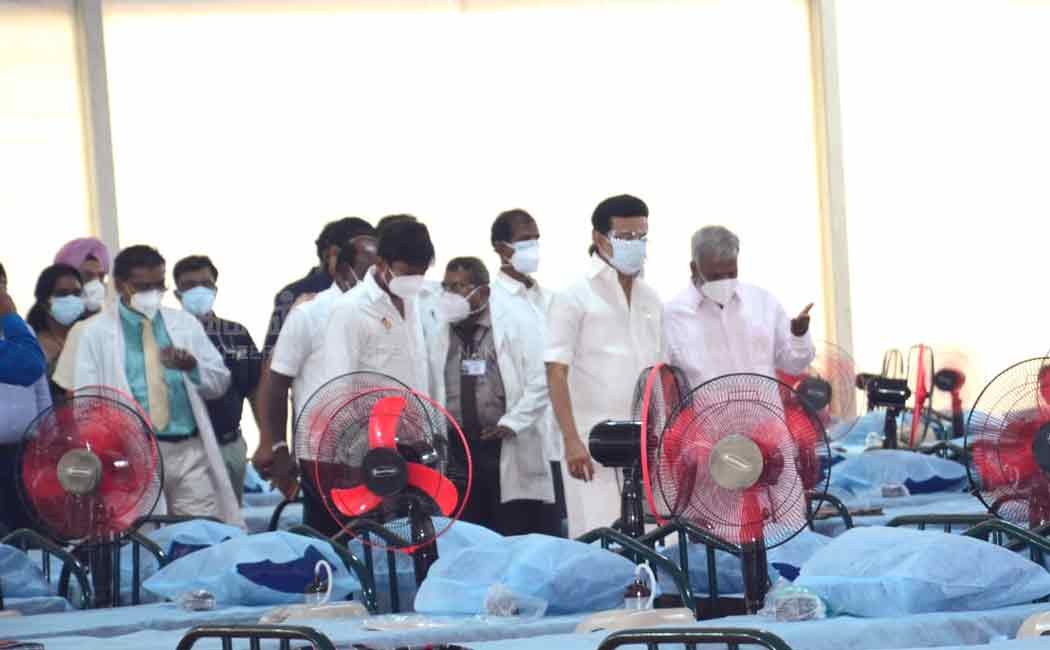 Newly established Corona Infection Protection Center in Chennai ..!