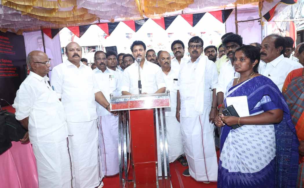 We are fighting for the whole of India Minister Anbil Mahesh Poiyamozhi