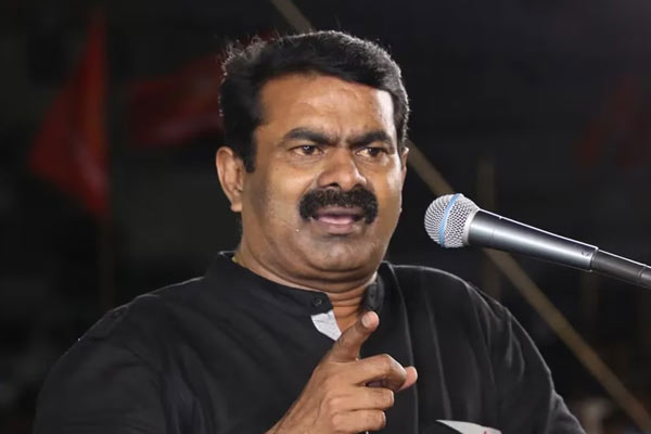 Seeman announces allocation of new symbol for Naam Tamilar Party!