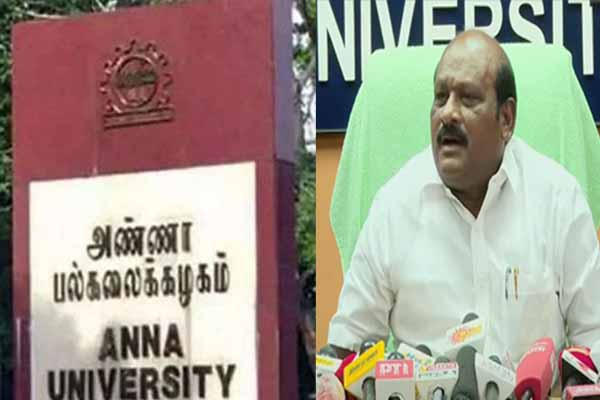 govi.chezhiyan says about Anna university issue