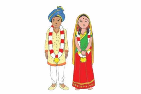 Child marriages two people under pocso act