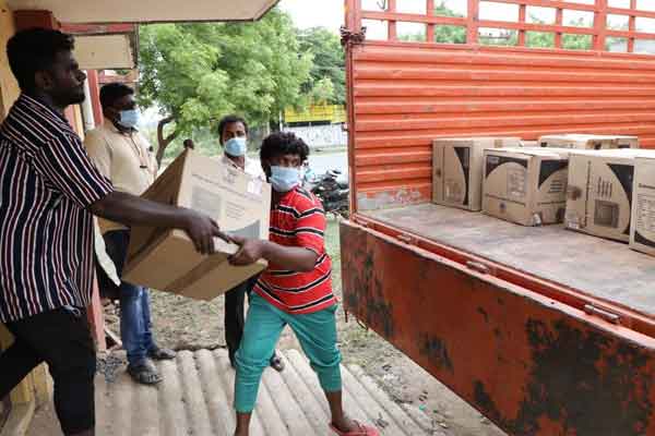 TV sets that had been stuffed for 10 years and a closed social welfare center!