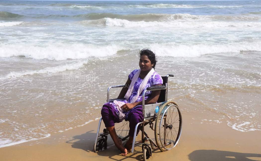 Special arrangements made at Marina Beach for the differently abled