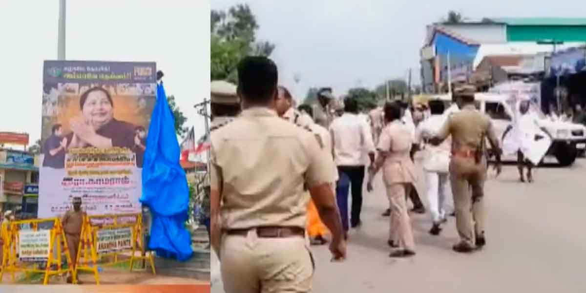 Banner problem; OPS supporters clash with police