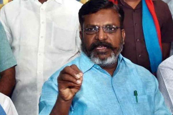 Thirumavalavan MP says pmk are deliberately creating tension