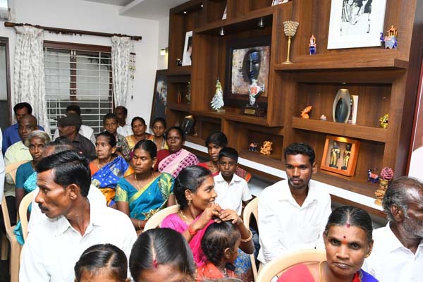 rajini makkal mandram kaja-storm - house - kodiyakarai, thalainayar nagapattinam