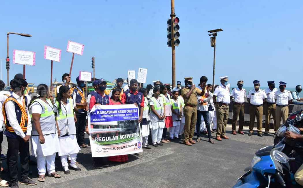 Road Safety Awareness Program in Chennai ... (Pictures)
