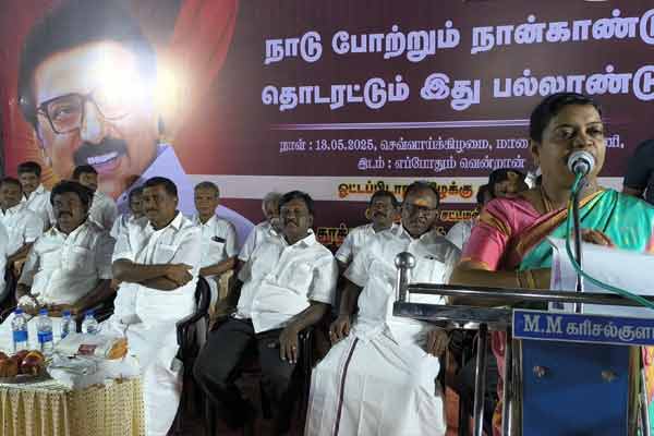 Women send their children to school with peace of mind says Minister Geetha Jeevan